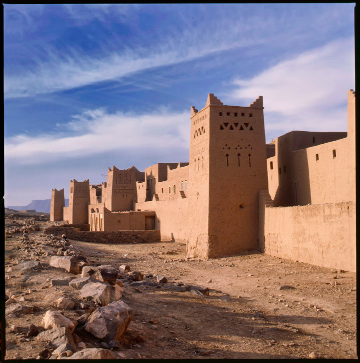 Valle del Drâa, ksar di Tissergate (Marocco)